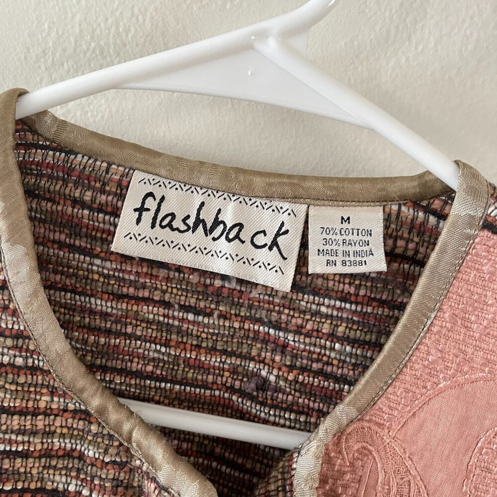 Vintage Flashback Tapestry Patchwork Jacket Women… - image 5